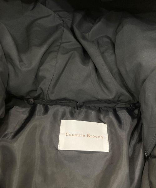 Couture brooch（クチュールブローチ）Couture brooch (クチュールブローチ) ダウンジャケット ブラック サイズ:Mの古着・服飾アイテム