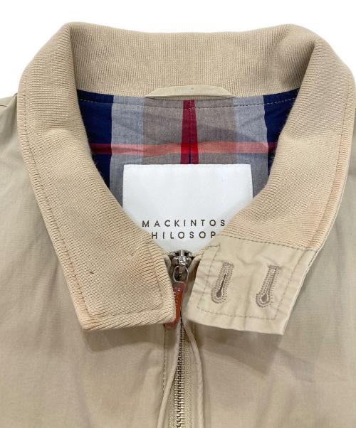MACKINTOSH PHILOSOPHY（マッキントッシュ フィロソフィー）MACKINTOSH PHILOSOPHY (マッキントッシュ フィロソフィー) ブルゾン ベージュ サイズ:38の古着・服飾アイテム