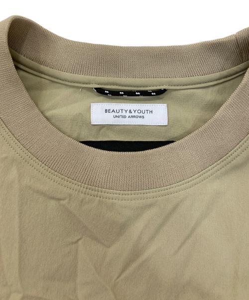 BEAUTY&YOUTH（ビューティーアンドユース）BEAUTY&YOUTH (ビューティーアンドユース) BY TC 360 MASTER アジャスト カットソー ベージュ サイズ:Ｓの古着・服飾アイテム