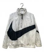 NIKEナイキ）の古着「ナイロンジャケット」｜ホワイト