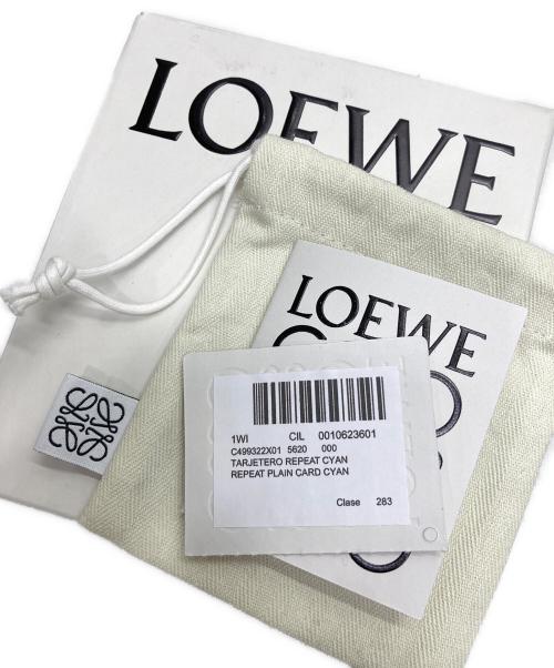 LOEWE（ロエベ）LOEWE (ロエベ) リピートプレーン ブルーの古着・服飾アイテム