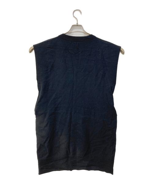 PLEATS PLEASE（プリーツプリーズ）PLEATS PLEASE (プリーツプリーズ) ノースリーブニットワンピース ブラック サイズ:3の古着・服飾アイテム