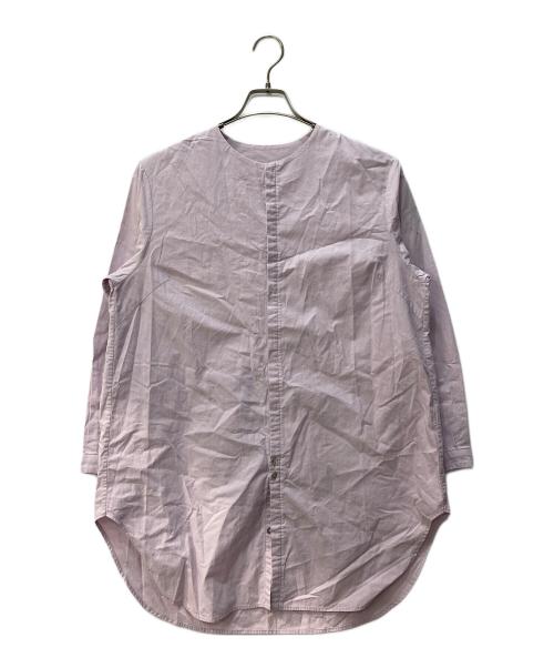 Pal'las Palace（パラスパレス）PAL'LAS PALACE (パラスパレス) シャツチュニック ラベンダーの古着・服飾アイテム