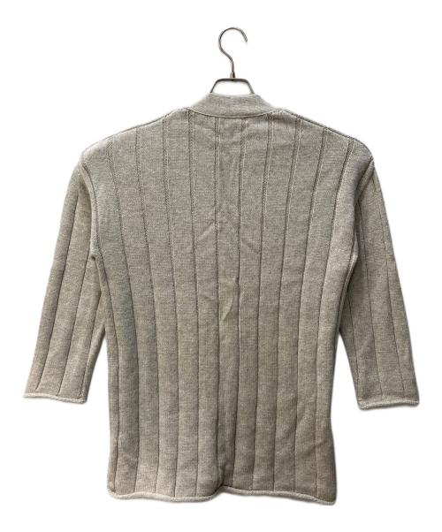 PRISTINE（プリスティン）PRISTINE (プリスティン) ロングニットカーディガン グレー サイズ:Mの古着・服飾アイテム