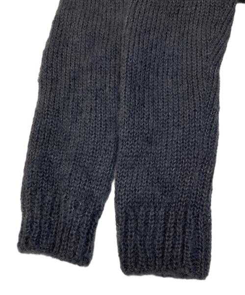 evam eva（エヴァムエヴァ）evam eva (エヴァムエヴァ) モヘアシルクカーディガン グレー サイズ:FREEの古着・服飾アイテム