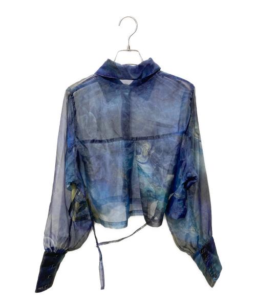 HARE（ハレ）HARE (ハレ) シアーシャツ ネイビー サイズ:FREEの古着・服飾アイテム