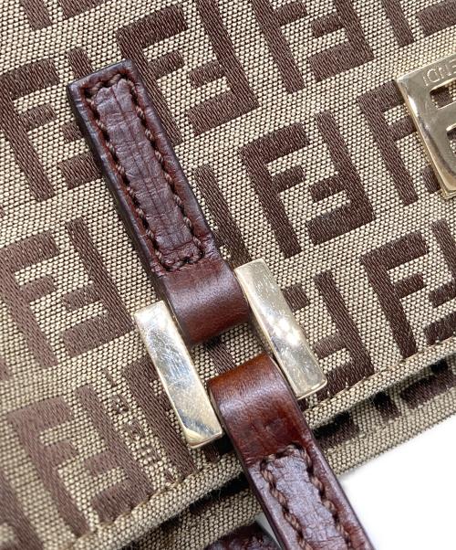 FENDI（フェンディ）FENDI (フェンディ) ズッキーノ トートバッグ ブラウンの古着・服飾アイテム