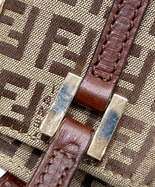 FENDI（フェンディ）FENDI (フェンディ) ズッキーノ トートバッグ ブラウンの古着・服飾アイテム