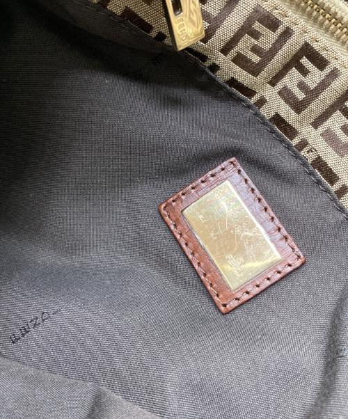 FENDI（フェンディ）FENDI (フェンディ) ズッキーノ トートバッグ ブラウンの古着・服飾アイテム