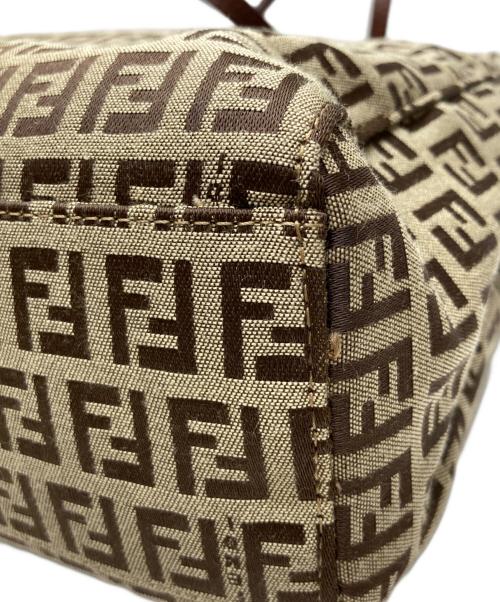 FENDI（フェンディ）FENDI (フェンディ) ズッキーノ トートバッグ ブラウンの古着・服飾アイテム