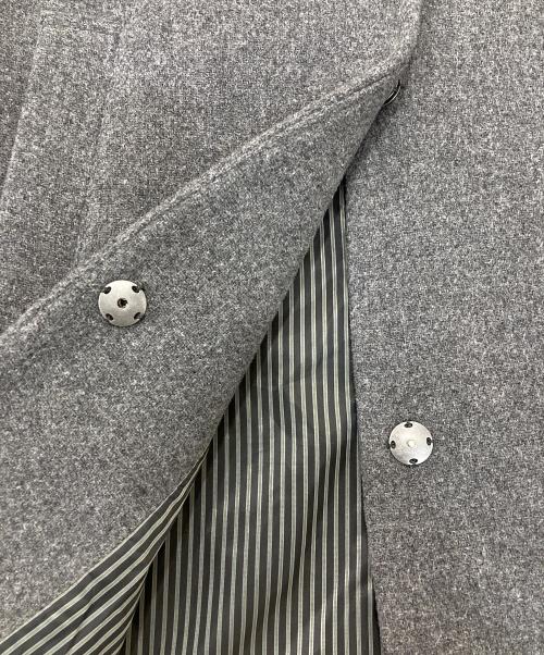 NOMBRE IMPAIR（ノンブルアンペール）NOMBRE IMPAIR (ノンブルアンペール) ノーカラーコート グレー サイズ:Freeの古着・服飾アイテム