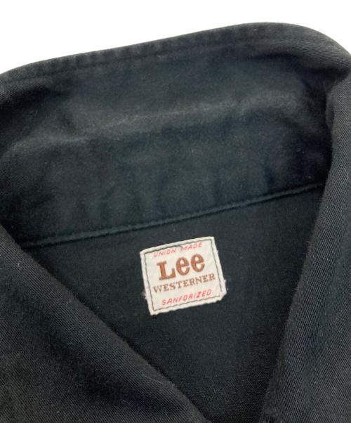 LEE（リー）LEE (リー) ウエスターナー ブラック サイズ:Lの古着・服飾アイテム