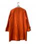 6(ROKU) BEAUTY&YOUTH (ロク ビューティーアンドユース) ノーカラーミドルウールコート オレンジ サイズ:Ｓ：5000円