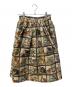 mmts（マミタス）の古着「猫ジャガードスカート」｜ベージュ