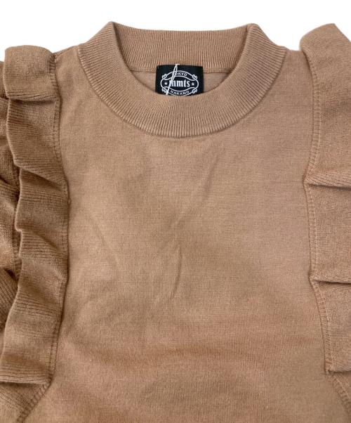 MMTS（マミタス）mmts (マミタス) ニットワンピース ブラウン サイズ:Mの古着・服飾アイテム