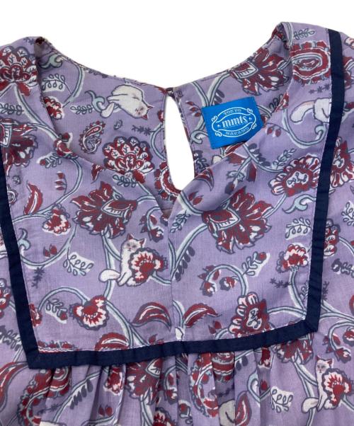 MMTS（マミタス）mmts (マミタス) 猫ペイズリー ロングワンピース パープル サイズ:SIZE Mの古着・服飾アイテム