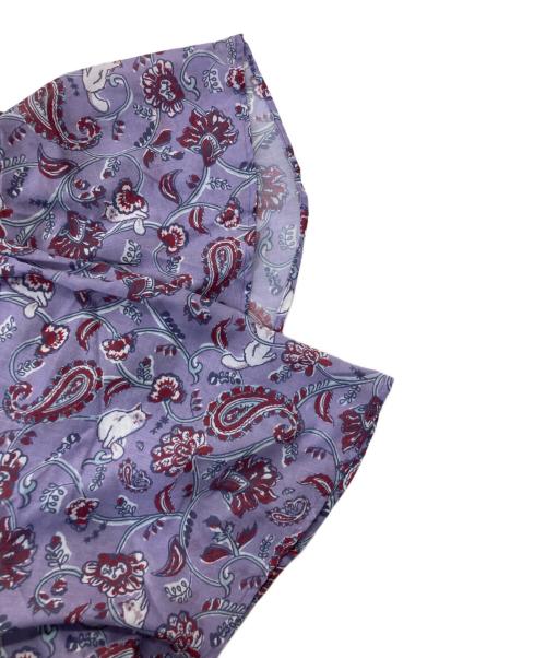 MMTS（マミタス）mmts (マミタス) 猫ペイズリー ロングワンピース パープル サイズ:SIZE Mの古着・服飾アイテム