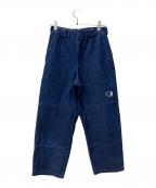 kaoyorinakamiカオヨリナカミ）の古着「KYRN bear denim pants」｜インディゴ