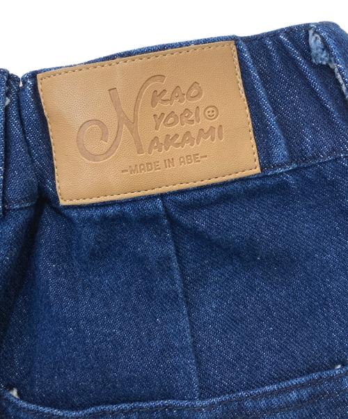 kaoyorinakami（カオヨリナカミ）kaoyorinakami (カオヨリナカミ) KYRN bear denim pants インディゴ サイズ:XSの古着・服飾アイテム