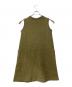 45R (フォーティファイブ・アール) ノースリーブニットワンピース オリーブ：14000円