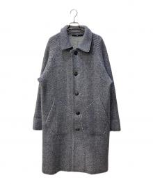 45R（フォーティファイブ・アール）の古着「フロートヘリンボンコート」｜グレー