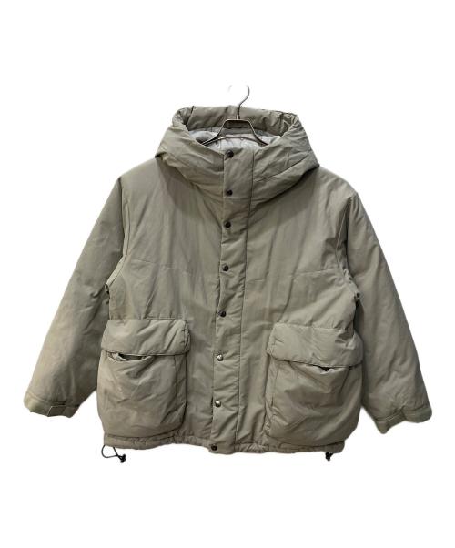 Audience（オーディエンス）Audience (オーディエンス) 60/40クロス Sorona Dupont 中綿 ビッグポケット マウンテンパーカー ベージュ サイズ:Lの古着・服飾アイテム