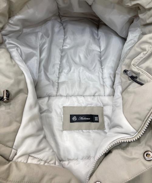 Audience（オーディエンス）Audience (オーディエンス) 60/40クロス Sorona Dupont 中綿 ビッグポケット マウンテンパーカー ベージュ サイズ:Lの古着・服飾アイテム