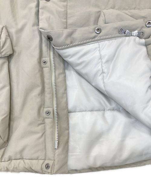 Audience（オーディエンス）Audience (オーディエンス) 60/40クロス Sorona Dupont 中綿 ビッグポケット マウンテンパーカー ベージュ サイズ:Lの古着・服飾アイテム