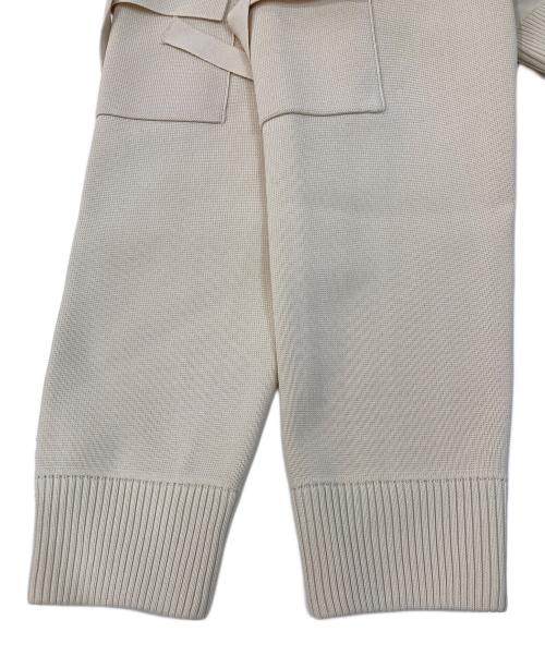 SLY（スライ）SLY (スライ) FINE TOUCH KNIT ブルゾン ベージュ サイズ:Sの古着・服飾アイテム