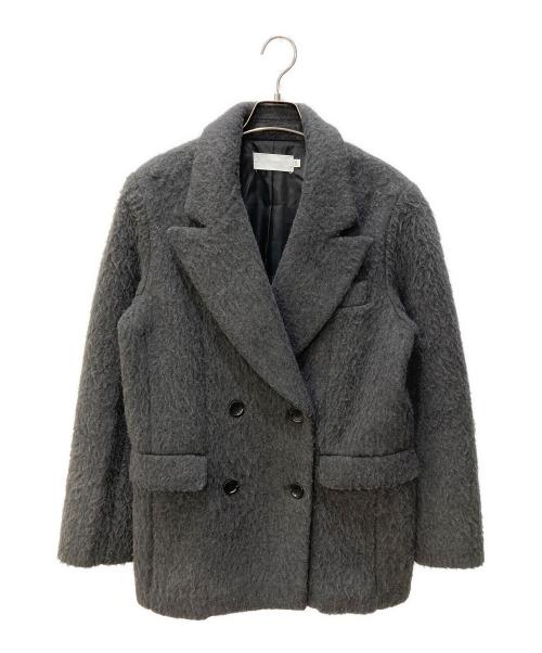 moussy（マウジー）moussy (マウジー) ウールコート グレー サイズ:1の古着・服飾アイテム