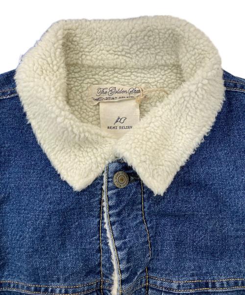 REMI RELIEF（レミレリーフ）REMI RELIEF (レミレリーフ) 1stタイプ裏ボアデニムジャケット インディゴ サイズ:Ⅼの古着・服飾アイテム