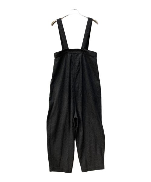 solamonat poche（ソラモナ ポッシェ）solamonat poche (ソラモナ ポッシェ) ウールサロペットパンツ ブラック サイズ:Fの古着・服飾アイテム