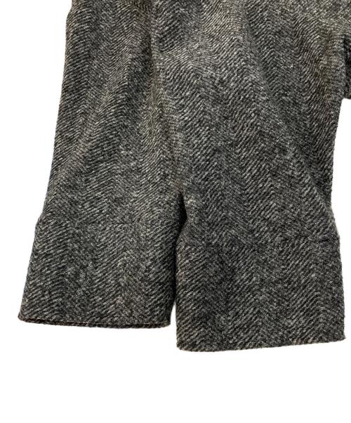 Spick and Span（スピック＆スパン）Spick and Span (スピックアンドスパン) Wスライバーヘリンボーンミドルコート グレー サイズ:Ｓの古着・服飾アイテム