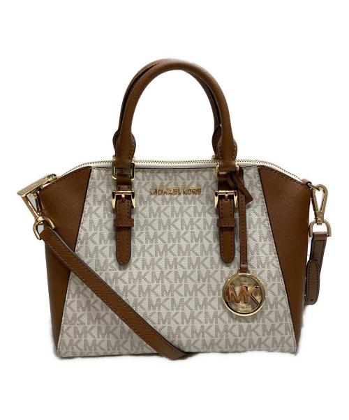MICHAEL KORS（マイケル・コース）MICHAEL KORS (マイケル・コース) 2WAYバッグ ブラウン サイズ:FREEの古着・服飾アイテム