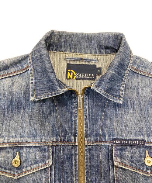 NAUTICA JEANS CO.（ノーティカジーンズカンパニ）NAUTICA JEANS CO. (ノーティカジーンズカンパニ) デニムジップジャケット インディゴ サイズ:Sの古着・服飾アイテム