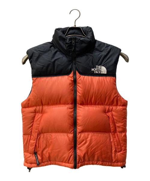 THE NORTH FACE（ザ ノース フェイス）THE NORTH FACE (ザ ノース フェイス) ヌプシベスト オレンジ サイズ:Mの古着・服飾アイテム