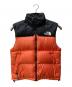 THE NORTH FACE（ザ ノース フェイス）の古着「ヌプシベスト」｜オレンジ