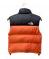 THE NORTH FACE (ザ ノース フェイス) ヌプシベスト オレンジ サイズ:M：8000円