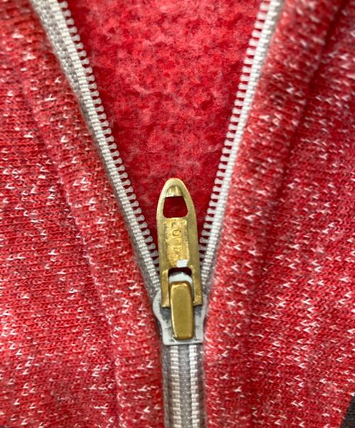 US ARMY（ユーエスアーミー）US ARMY (ユーエスアーミー) ジップパーカー レッド サイズ:Ｓの古着・服飾アイテム