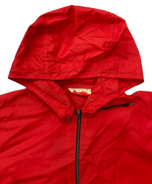 BLAST（ブラスト）BLAST (ブラスト) カレッジアノラックパーカー レッド サイズ:Ⅿの古着・服飾アイテム