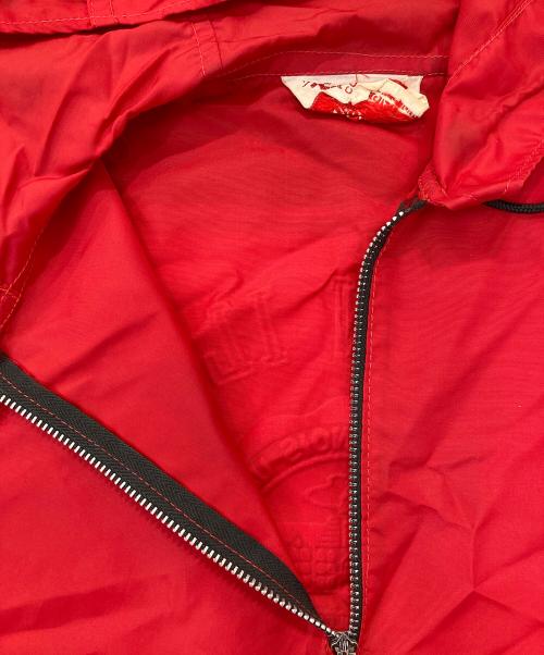 BLAST（ブラスト）BLAST (ブラスト) カレッジアノラックパーカー レッド サイズ:Ⅿの古着・服飾アイテム