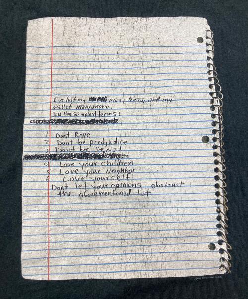 anvil（アンヴィル）anvil (アンヴィル) Tシャツ ブラック サイズ:サイズ表記無しの古着・服飾アイテム