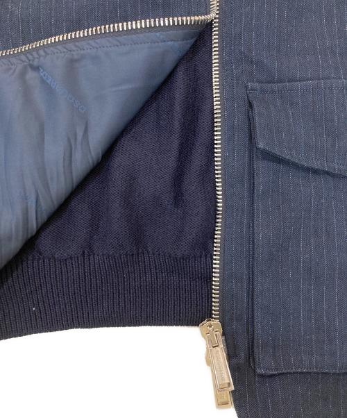 DSQUARED2（ディースクエアード）DSQUARED2 (ディースクエアード) 切替ベスト ネイビー サイズ:46の古着・服飾アイテム