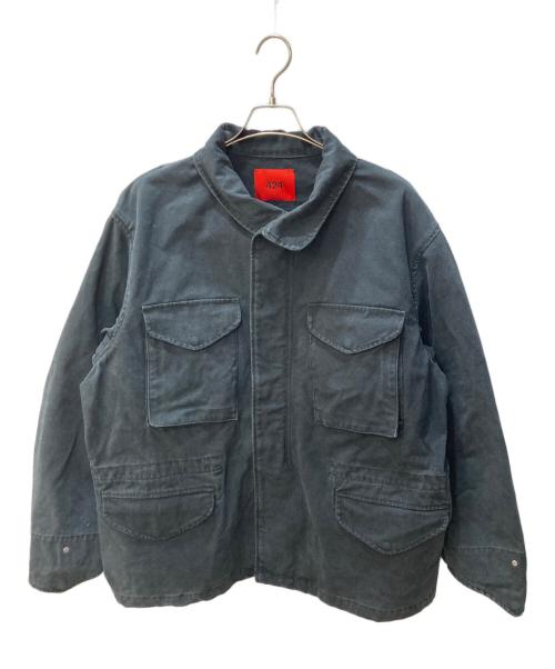 424（フォートゥーフォー）424 (フォートゥーフォー) M-65タイプジャケット ブラック サイズ:Mの古着・服飾アイテム