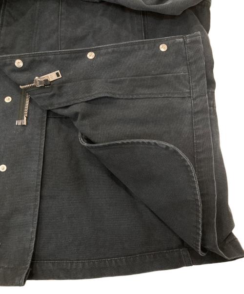 424（フォートゥーフォー）424 (フォートゥーフォー) M-65タイプジャケット ブラック サイズ:Mの古着・服飾アイテム