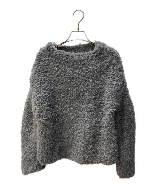 Curensology（カレンソロジー）Curensology (カレンソロジー) ニット グレー サイズ:FREEの古着・服飾アイテム