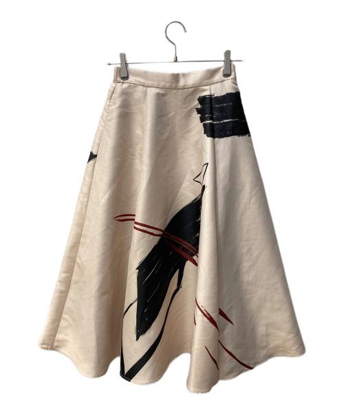 Ameri（アメリ）Ameri (アメリ) スカート ベージュ サイズ:ｓの古着・服飾アイテム