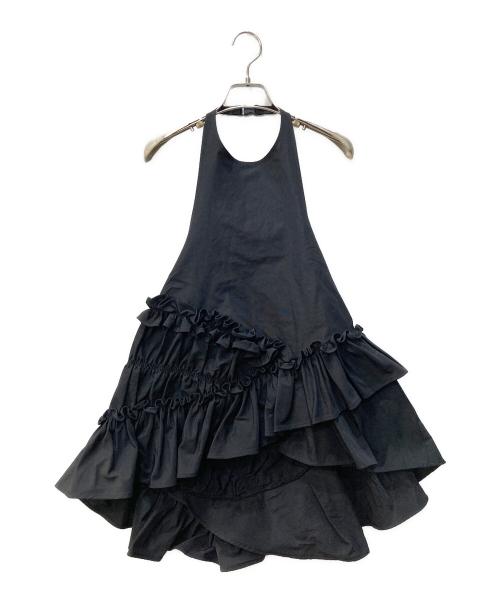 Curensology（カレンソロジー）Curensology (カレンソロジー) オックスギャザートップス ブラック サイズ:Freeの古着・服飾アイテム