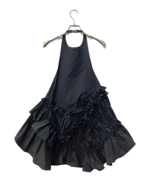 Curensology（カレンソロジー）Curensology (カレンソロジー) オックスギャザートップス ブラック サイズ:Freeの古着・服飾アイテム