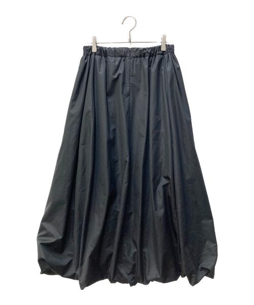 Cen.（セン）Cen. (セン) 撥水バルーン スカート ブラック サイズ:Ⅼの古着・服飾アイテム